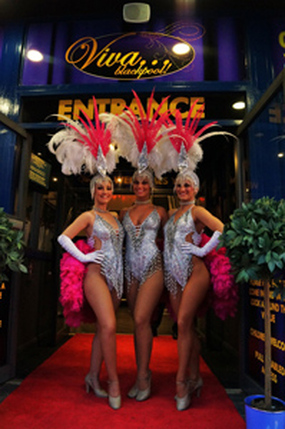 Showgirls from Viva Blackpool