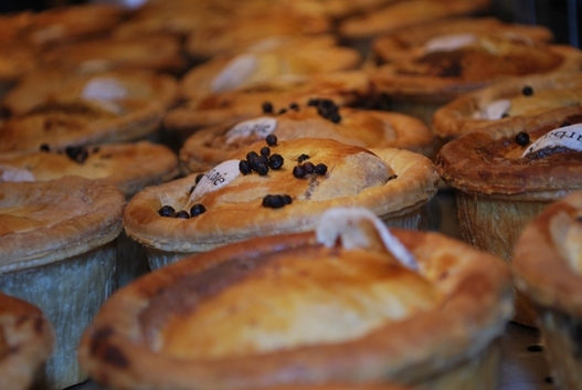 An example of Urban Pie's gourmet, handmade pies