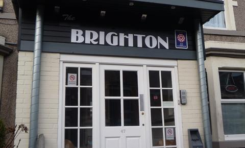 The entrance to The Brighton B&B in Newcastle