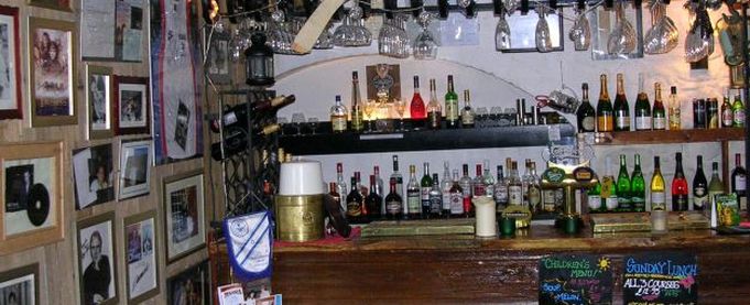 The bar in the Farmer's daughter.